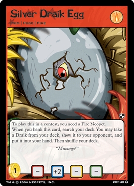 Silver Draik Egg - Foil